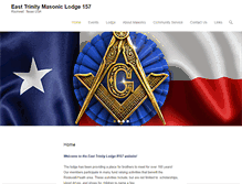 Tablet Screenshot of easttrinity.com
